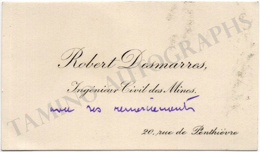 Dien, Achille - Autograph Letter Signed 1895 - Image 5
