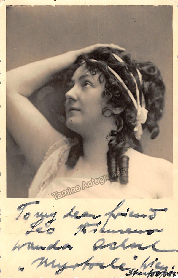 ACHSEL, Wanda (Various Autographs) - Image 13