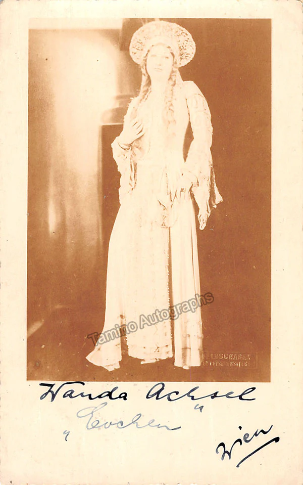 ACHSEL, Wanda (Various Autographs) - Image 15