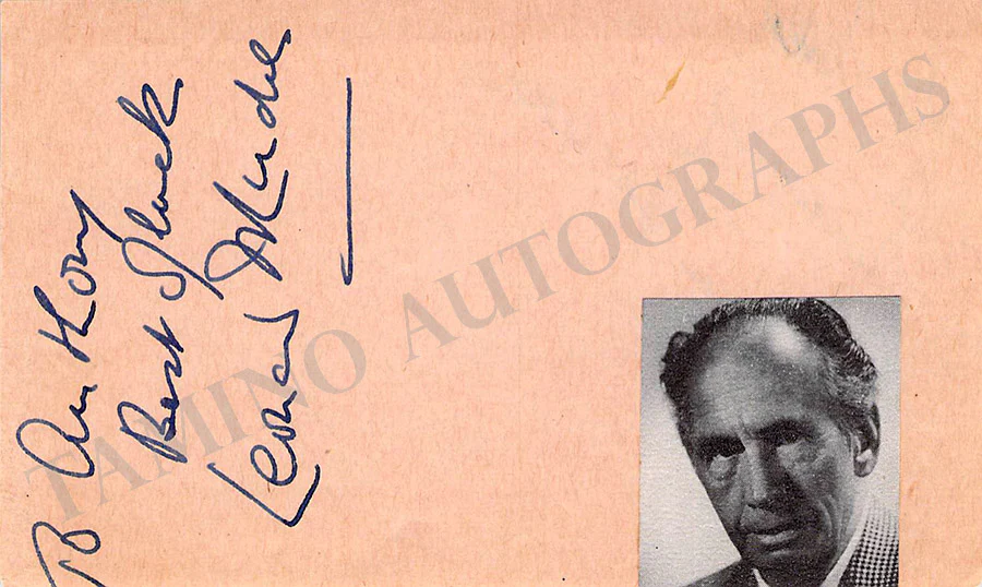 Actors & Actresses - Collection of 50+ Signed Cards - Image 17