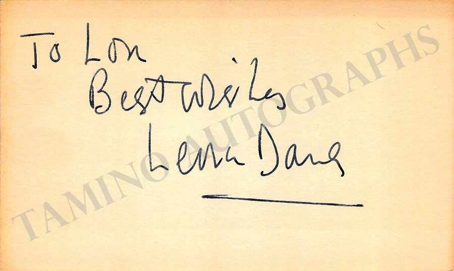 Actors & Actresses - Large Collection of 250+ Signed Cards - Image 167