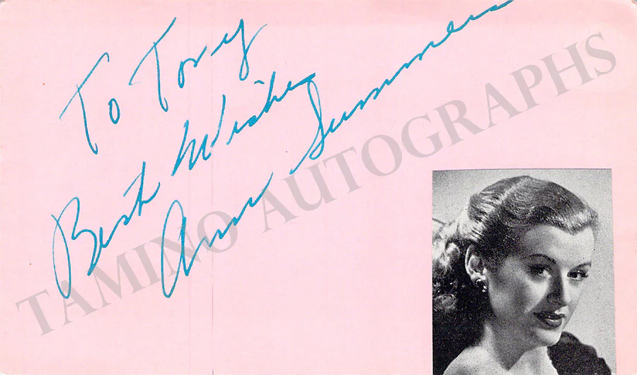 Actors & Actresses - Lot of 100+ Signed Cards - Image 4
