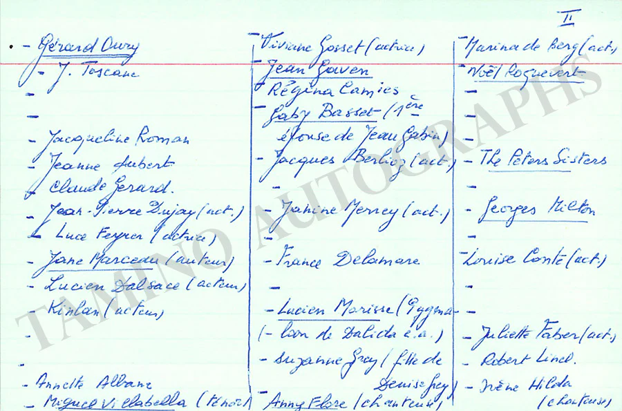 Actors & Actresses - Set of 2 Autograph Books - Image 46