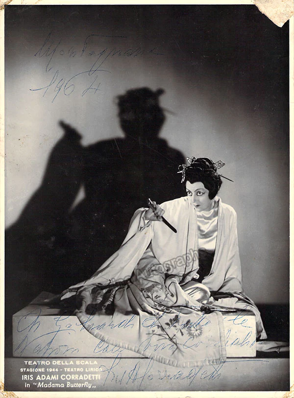Adami-Corradetti, Iris - Various Autographs - Image 6