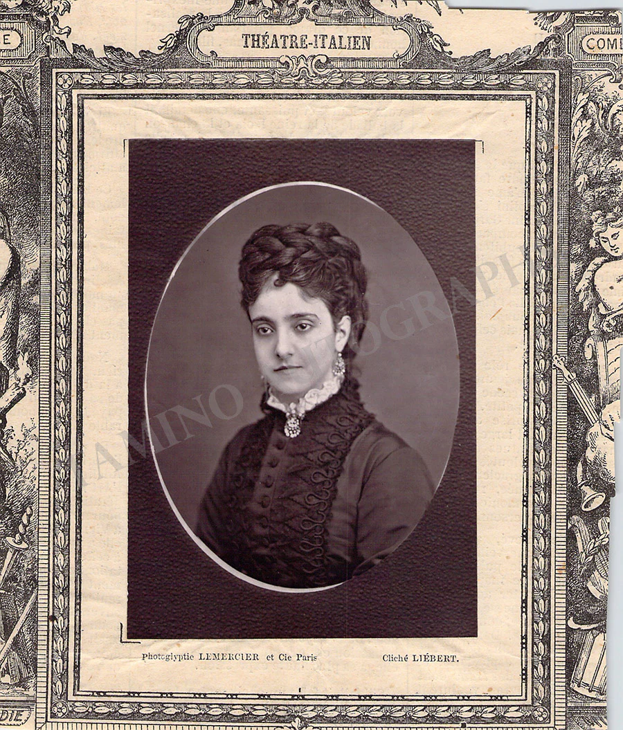 Patti, Adelina - Autograph Letter Signed & Photographs Lot - Image 4
