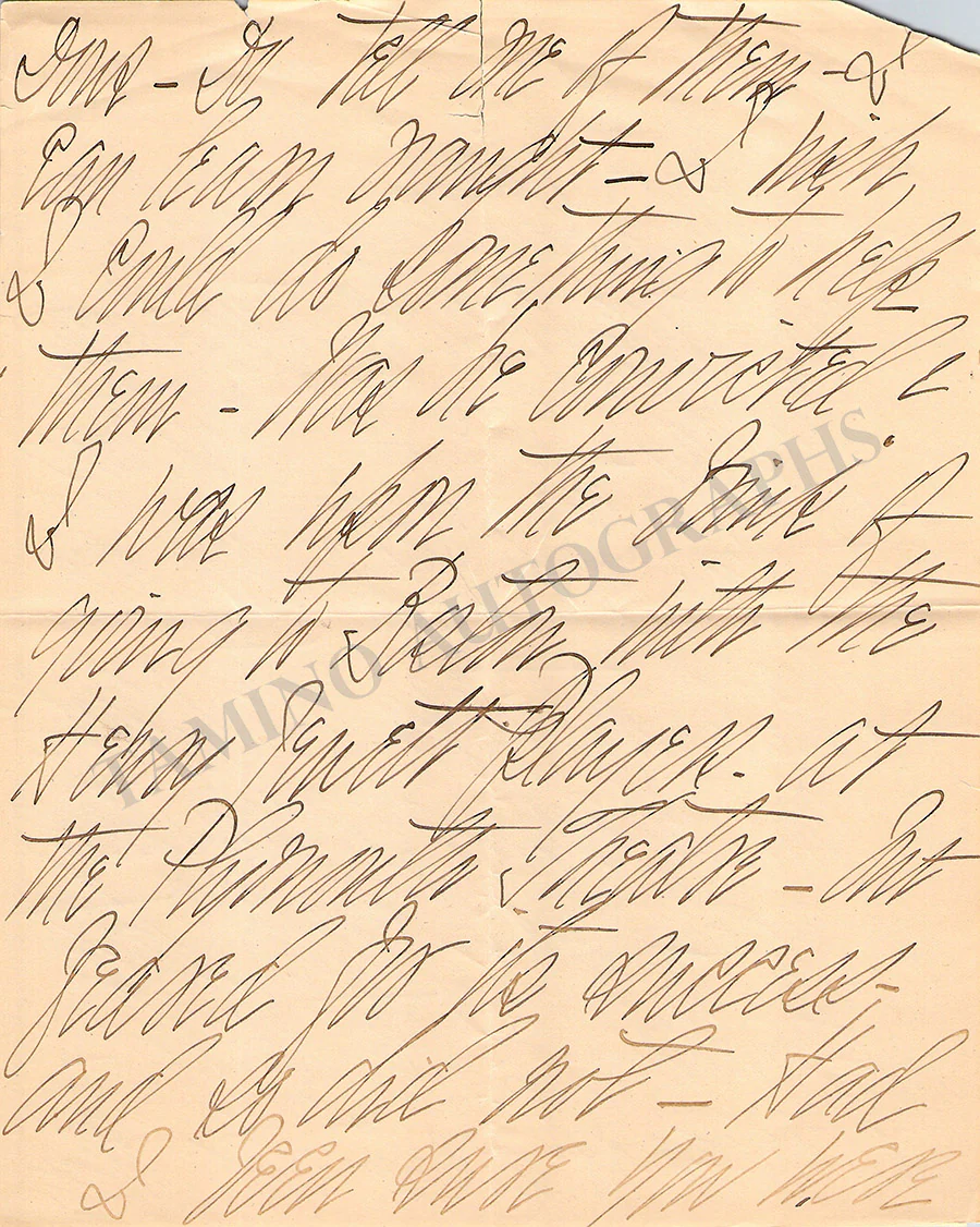 Wesley, Adelyn - Set of 12+ Autograph Letters Signed - Image 15