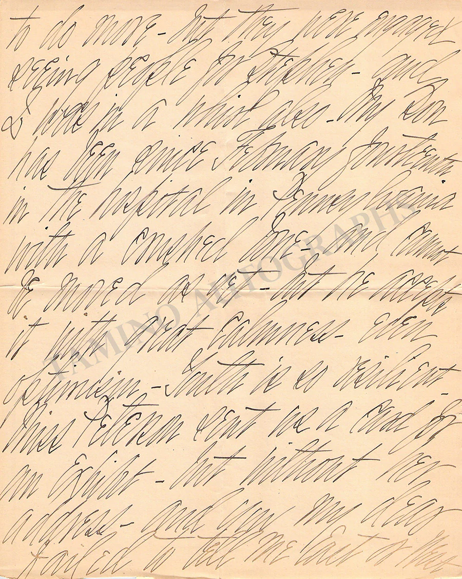 Wesley, Adelyn - Set of 12+ Autograph Letters Signed - Image 25