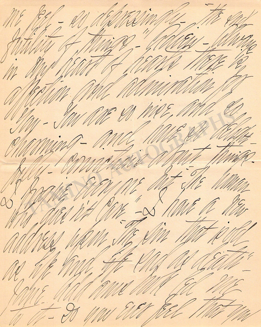 Wesley, Adelyn - Set of 12+ Autograph Letters Signed - Image 28