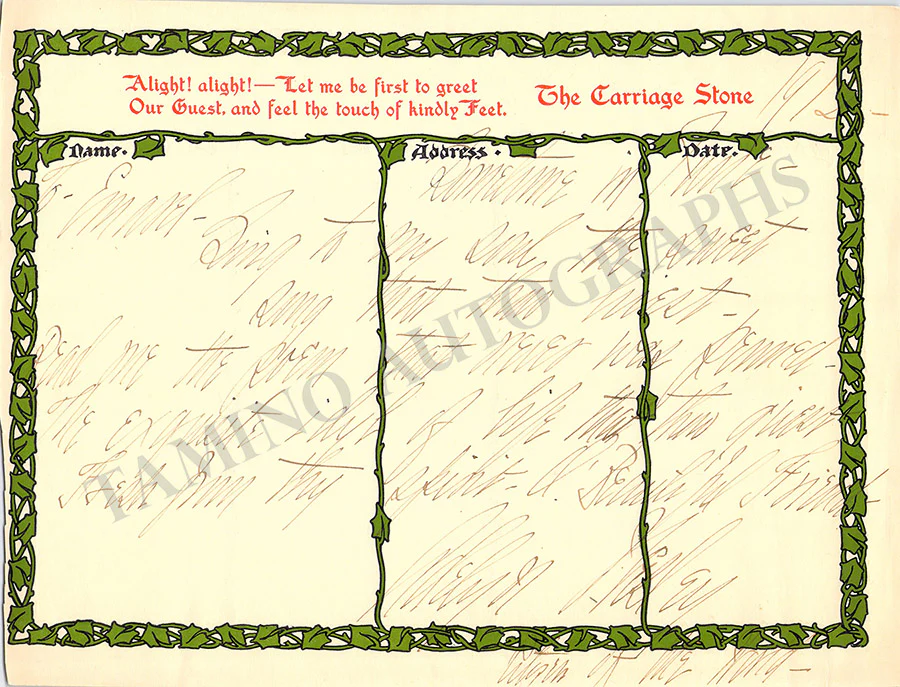 Wesley, Adelyn - Set of 12+ Autograph Letters Signed - Image 45