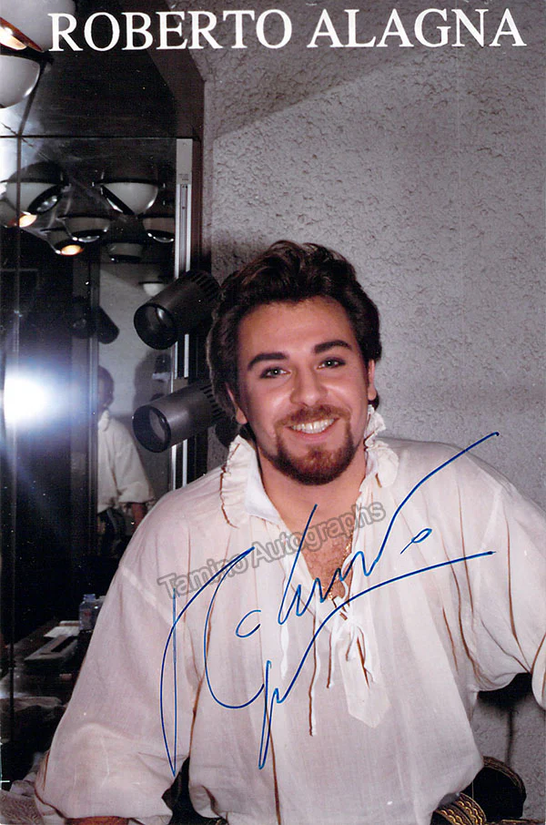 ALAGNA, Roberto (Various Autographs) - Image 26