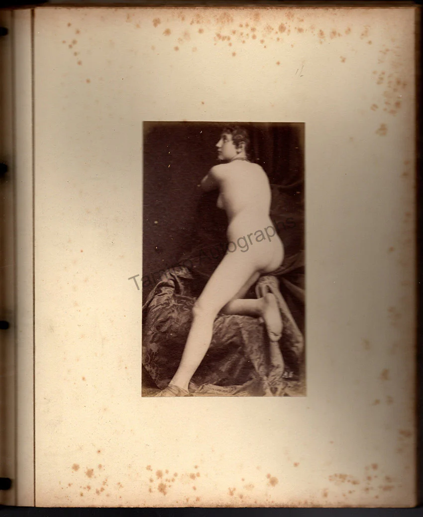 Album with 44 Nude Albumen Prints - France 1880s - Image 3