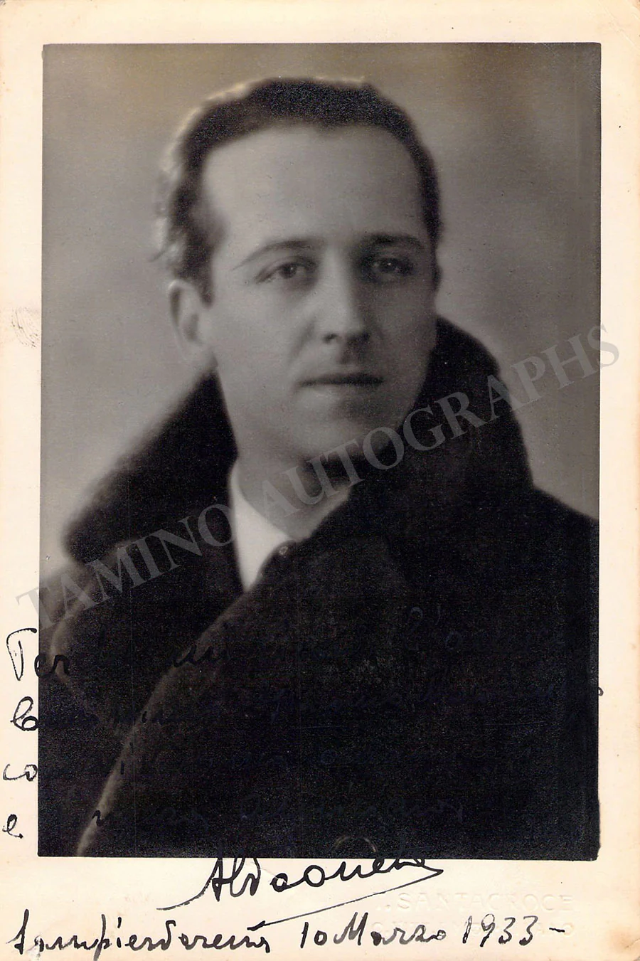 Oneto, Aldo - Signed Photograph