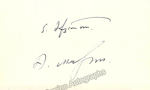 Machavariani, Aleksi - Set of 2 Signed Cards - Image 2