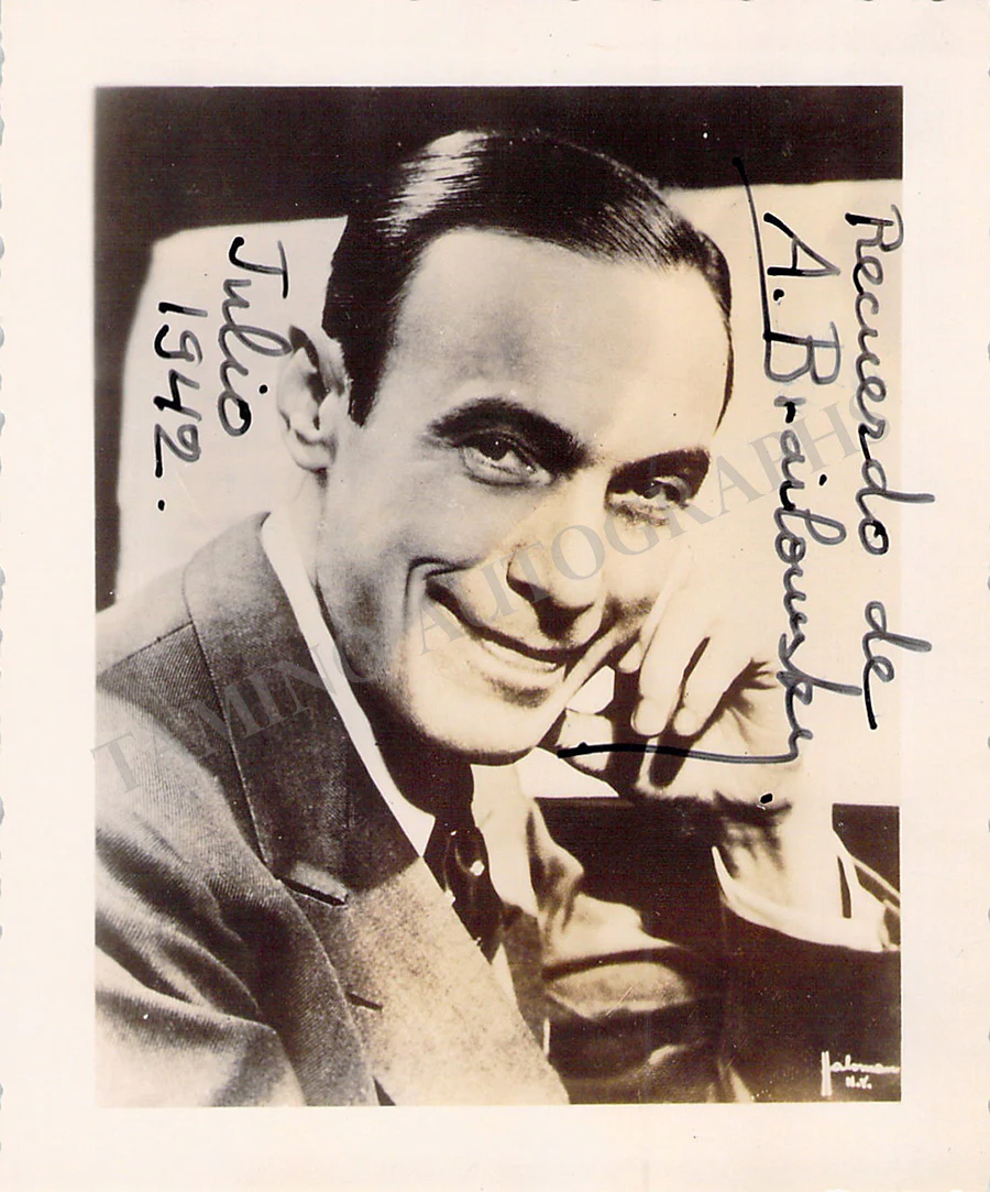 Brailowsky, Alexander - Various Autographs