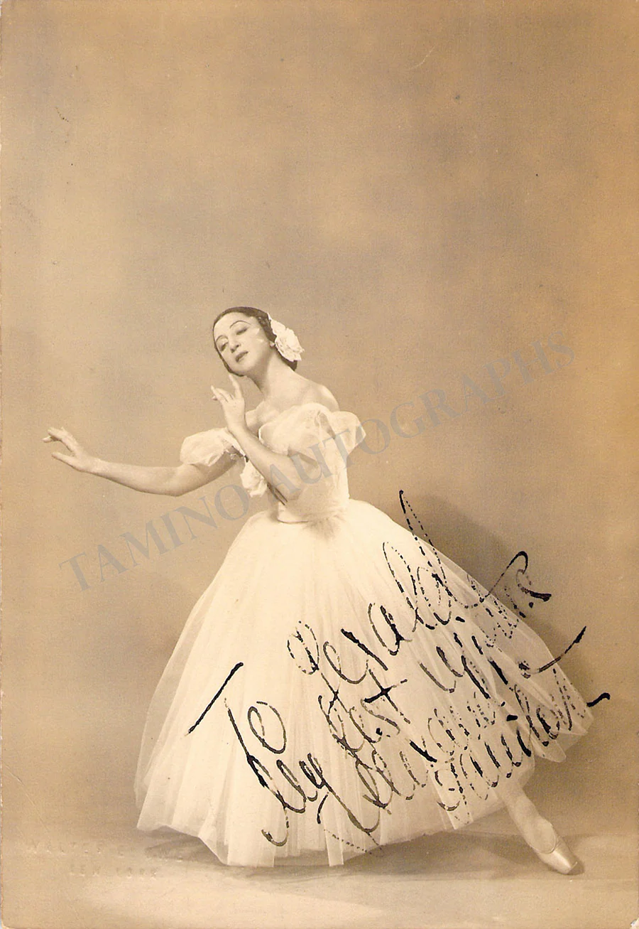 Danilova, Alexandra - Various Autographs - Image 12