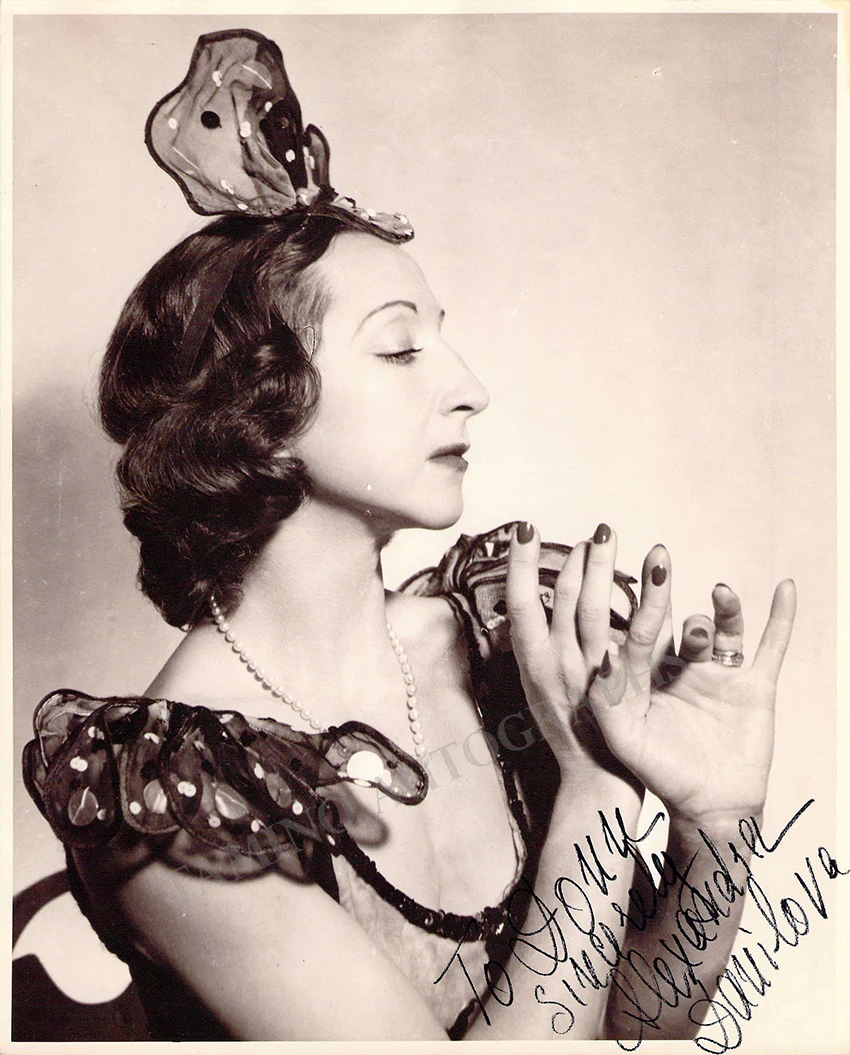 Danilova, Alexandra - Various Autographs - Image 3