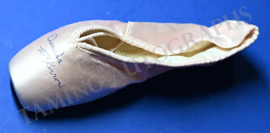 McKerrow, Amanda - Signed Pointe Shoe