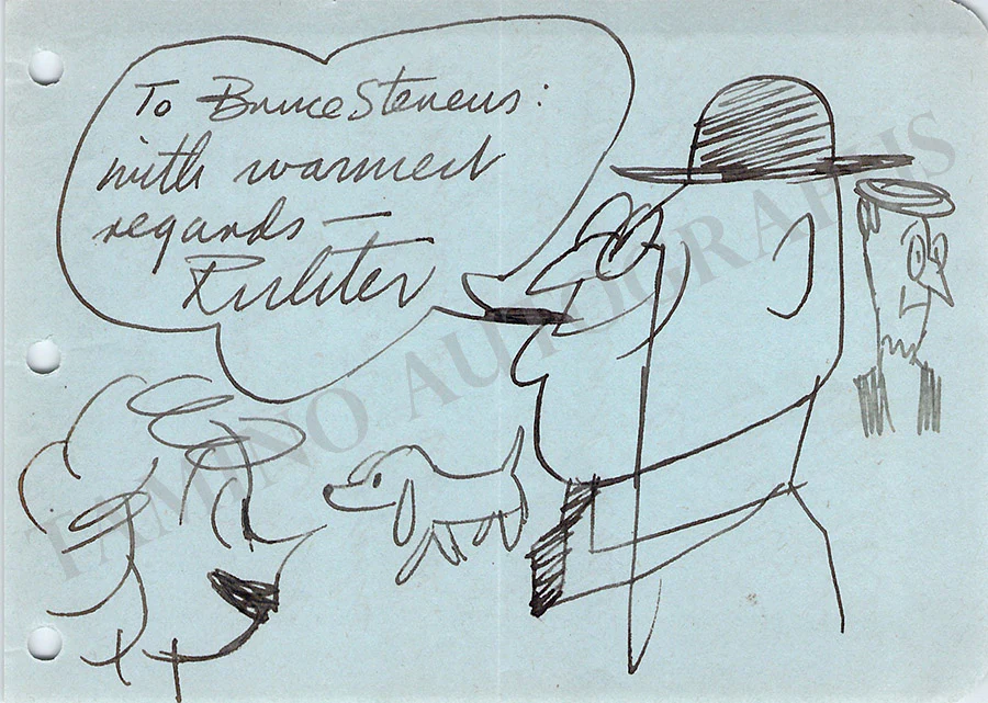 American Cartoonists - Original Autographed Art Collection - Image 20