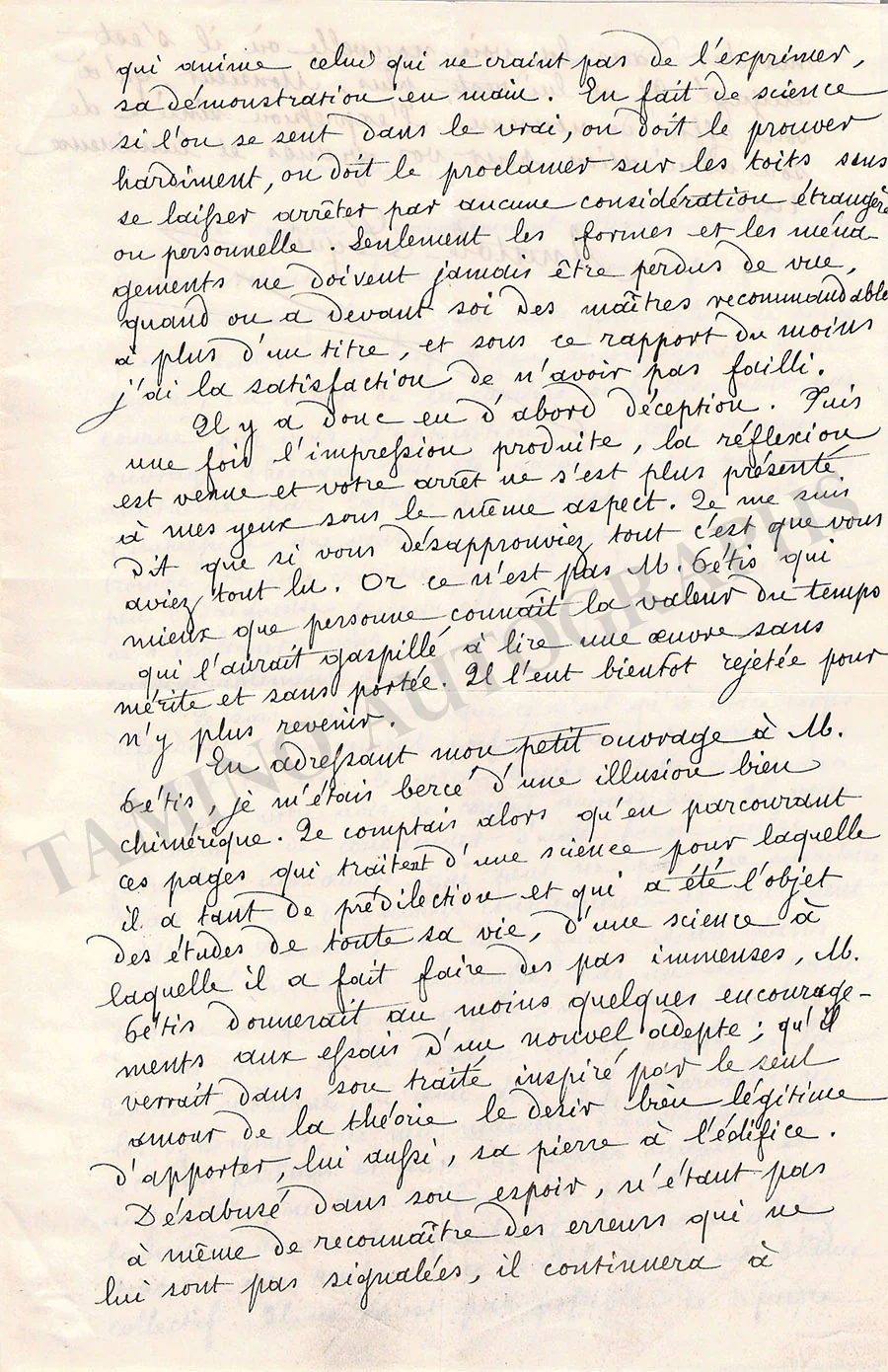 Loquin, Anatole - Set of 2 Autograph Letters Signed - Image 3
