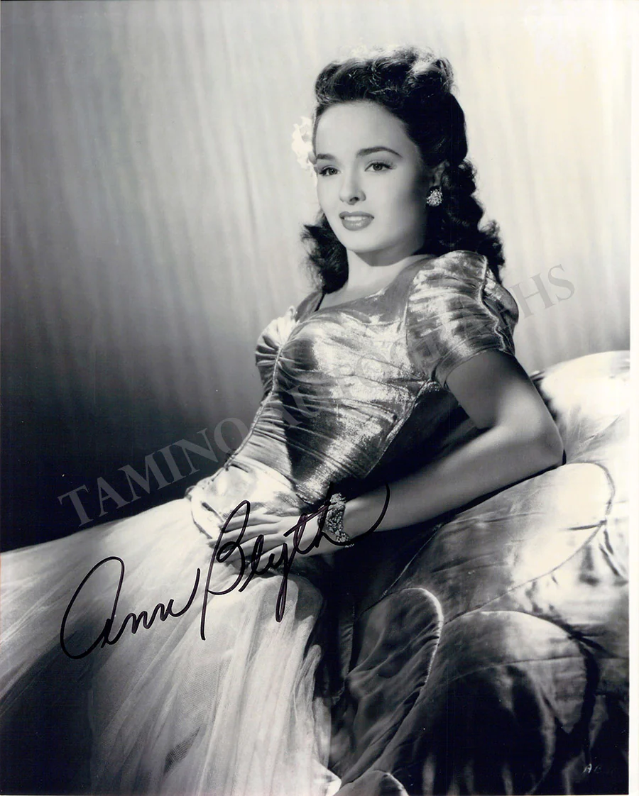 Blyth, Ann - Various Autographs - Image 5