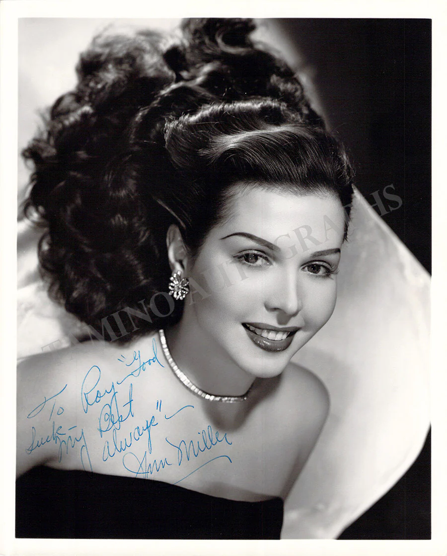 Miller, Ann - Various Autographs