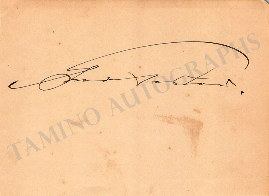 Pavlova, Anna - Various Autographs - Image 2