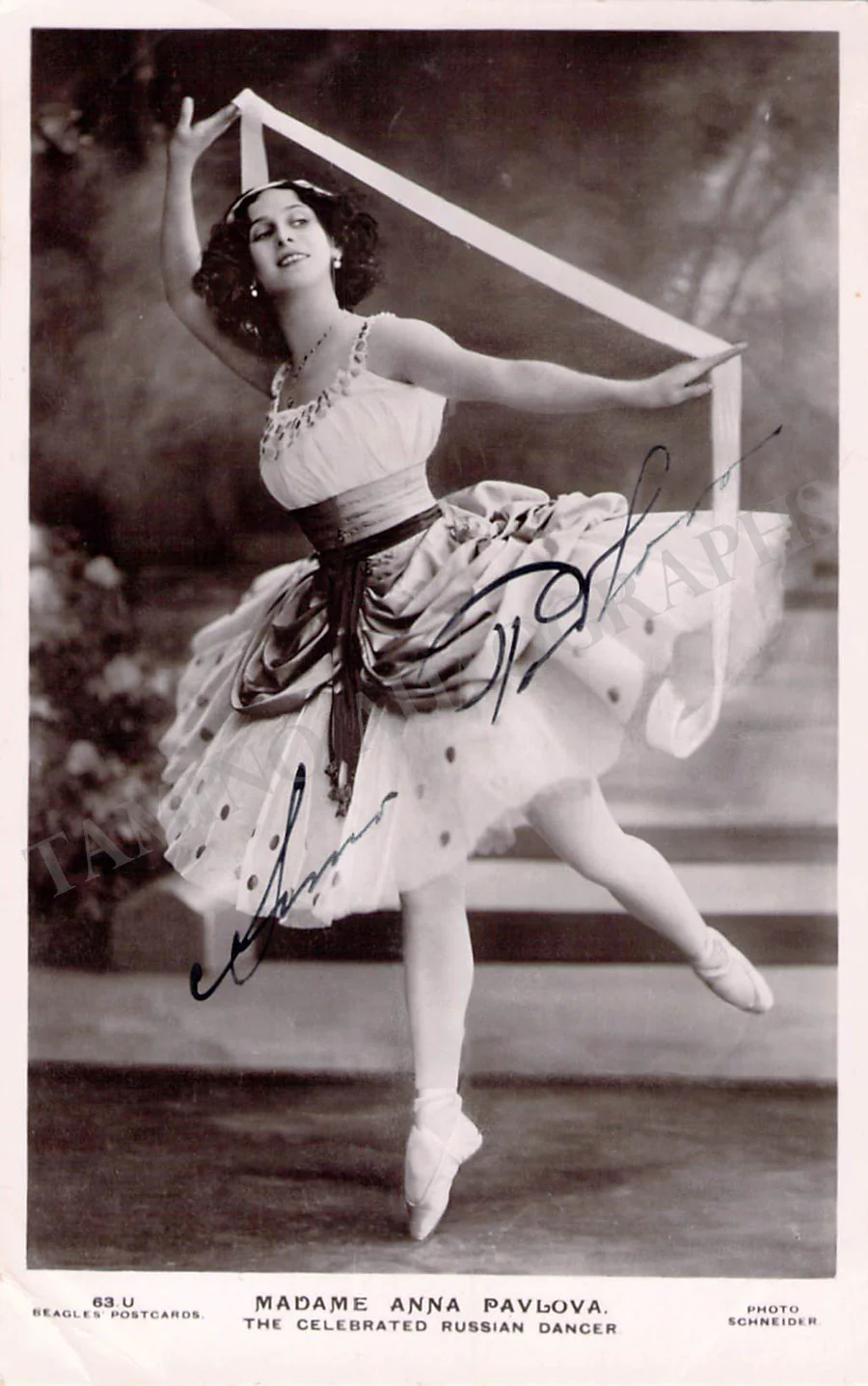 Pavlova, Anna - Various Autographs - Image 8