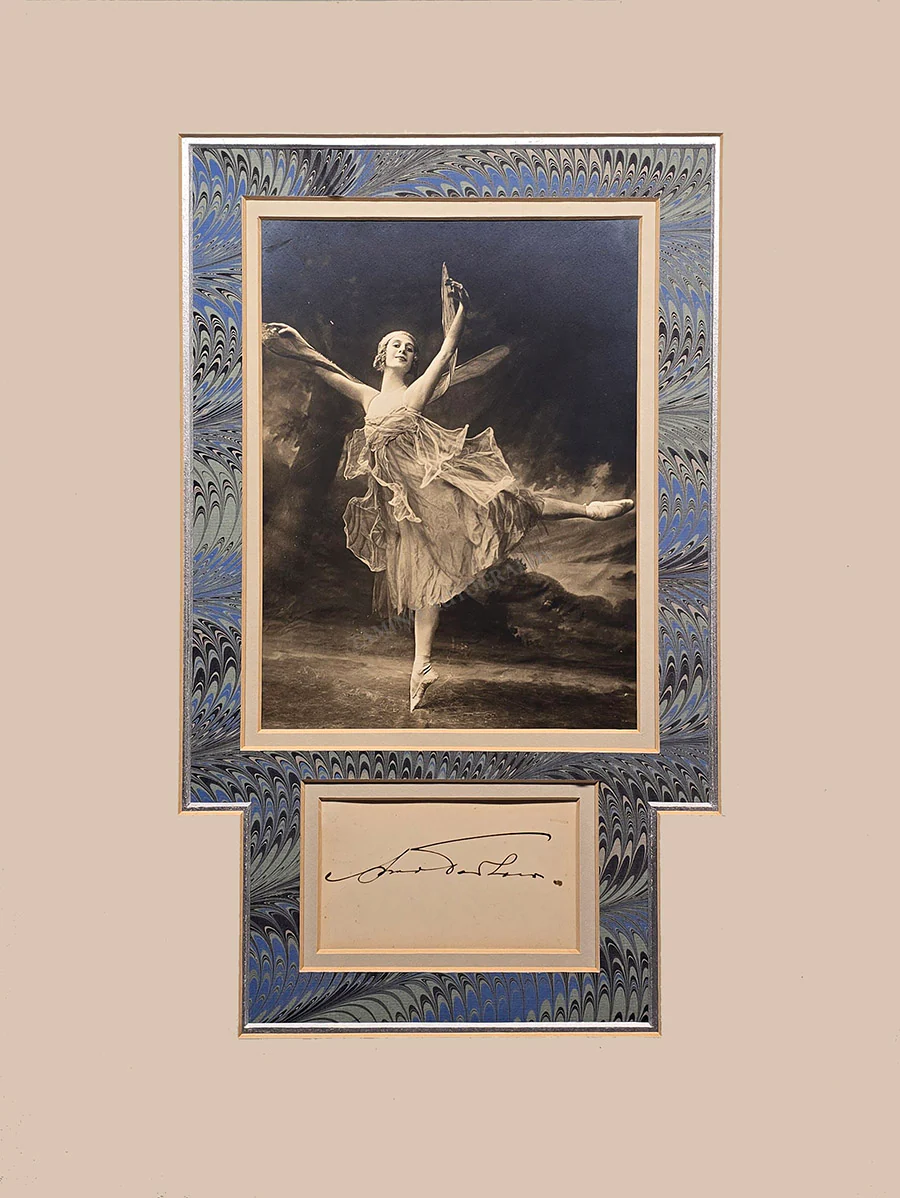 Pavlova, Anna - Various Autographs - Image 9