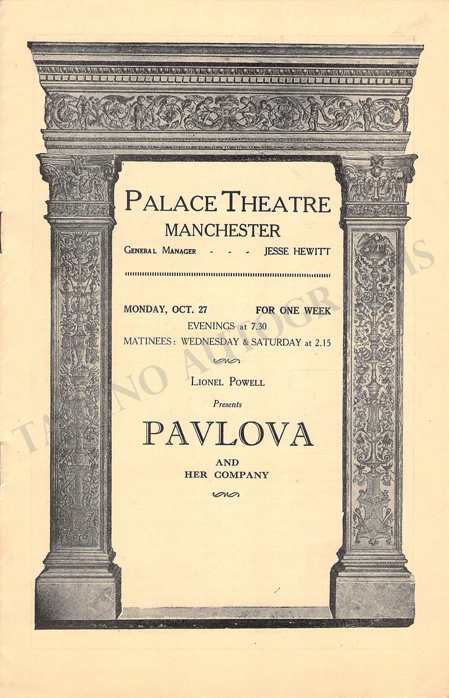 Pavlova, Anna - Unsigned Programs (various options) - Image 35