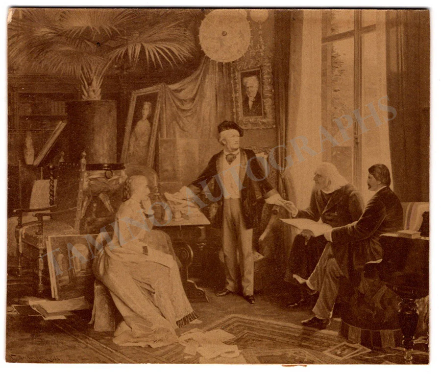 Seidl, Anton - Signed Photograph with Music Quote 1896 - Image 2
