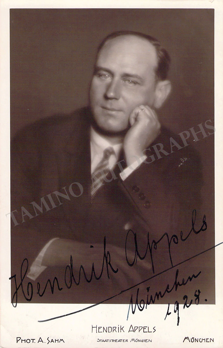 APPELS, Hendrik (Various Autographs) - Image 2