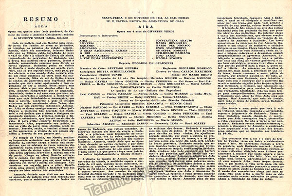 Araujo, Constantina - Signed Program - Image 2