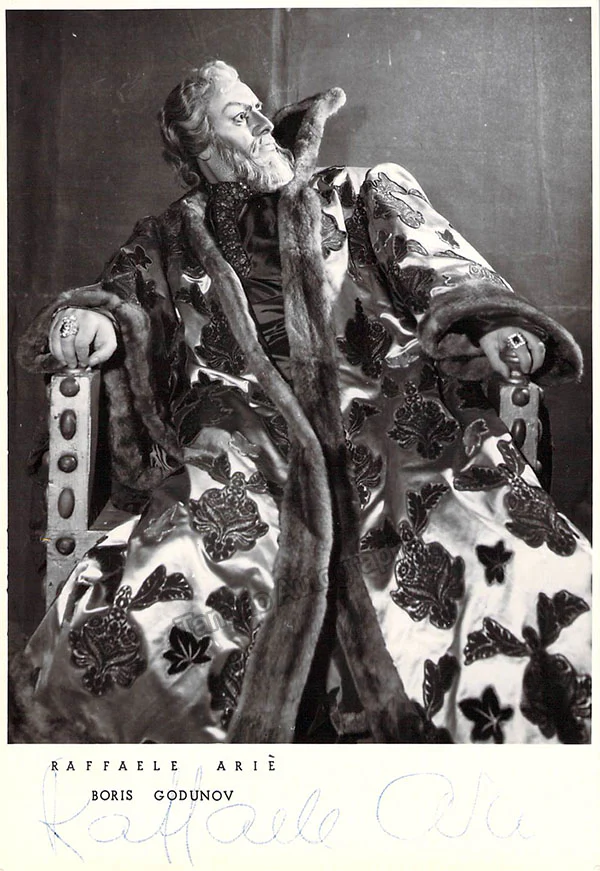 ARIE, Raffaele (Various Autographs)