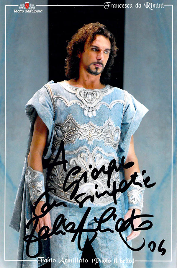 ARMILIATO, Fabio (Various Autographs) - Image 3
