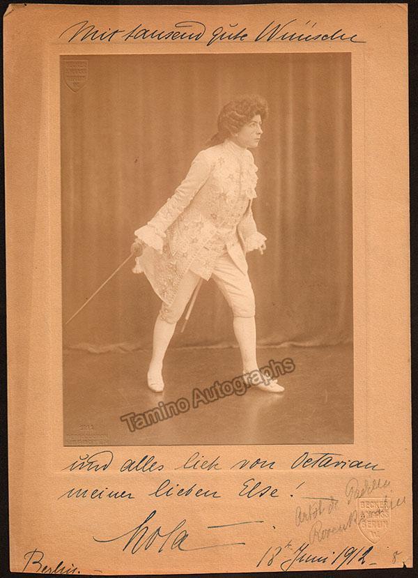 Artot de Padilla, Lola - Various Autographs - Image 4