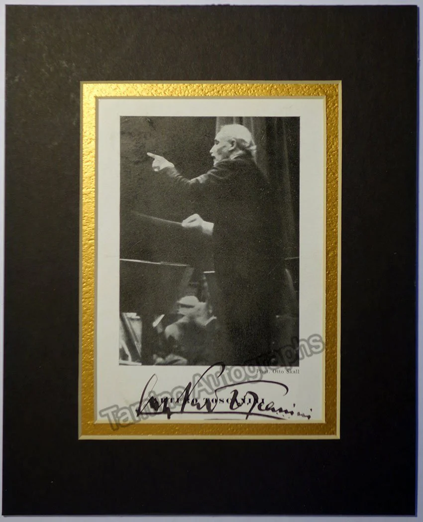 Toscanini, Arturo - Various Autographs - Image 5
