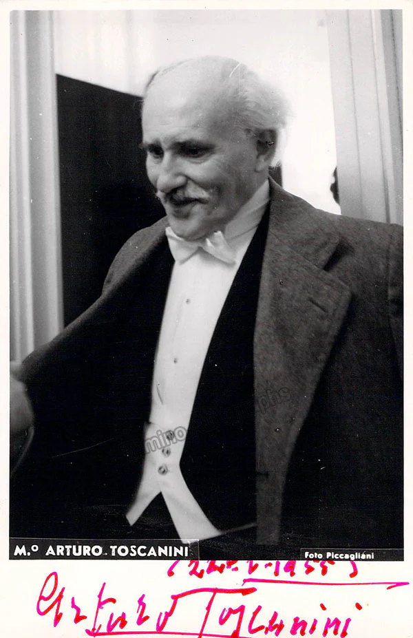 Toscanini, Arturo - Various Autographs - Image 7