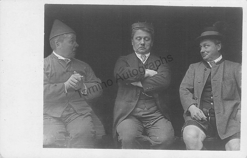 Austria-Germany Theater Photo Postcard Lot 1905-1930s - Image 63