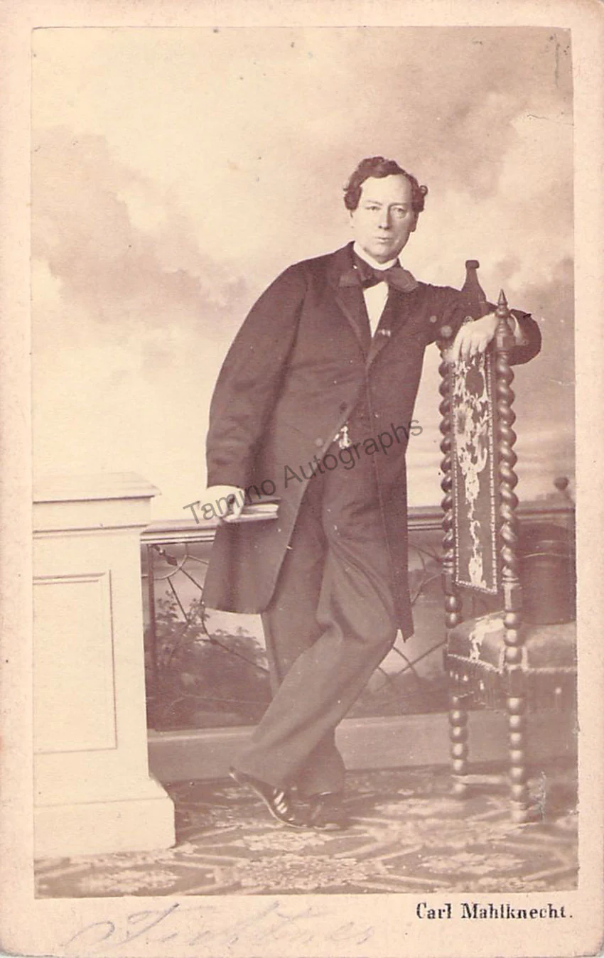 Austrian and German Theater Actor CDV Lot 1860s - Image 12