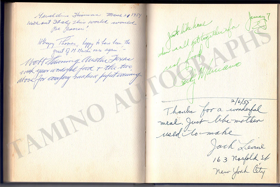 Autographs Book - Set of 2 Volumes - Image 139