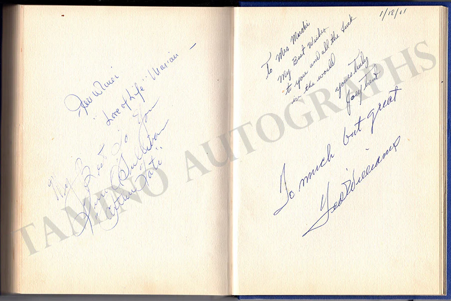 Autographs Book - Set of 2 Volumes - Image 166