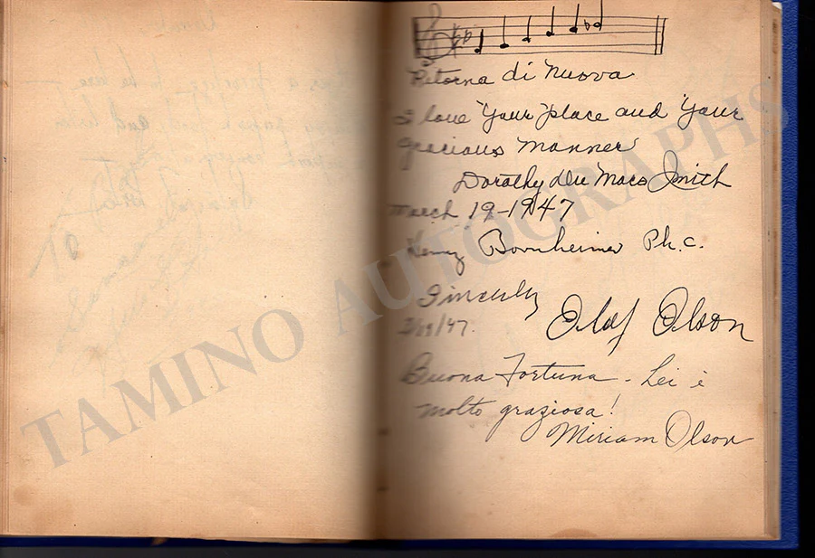 Autographs Book - Set of 2 Volumes - Image 50