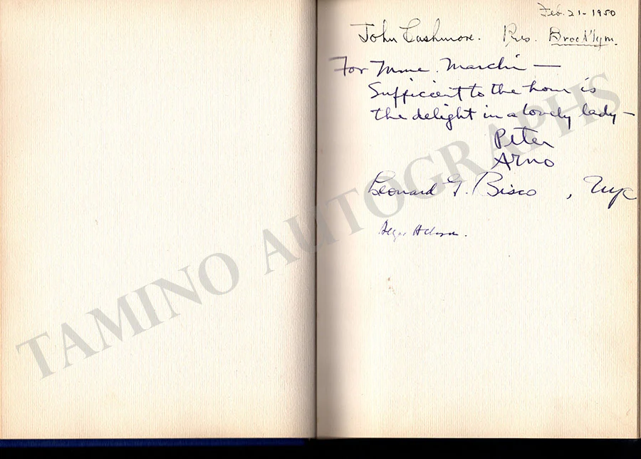 Autographs Book - Set of 2 Volumes - Image 88