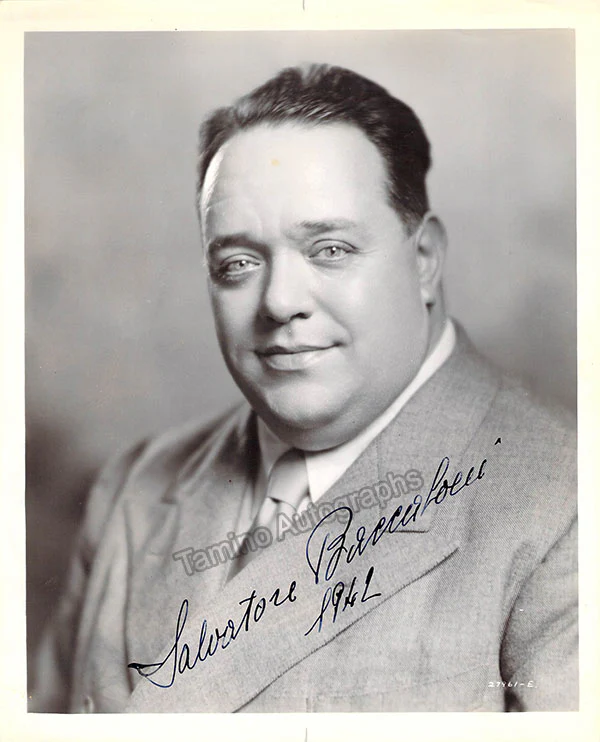 BACCALONI, Salvatore (Various Autographs) - Image 17