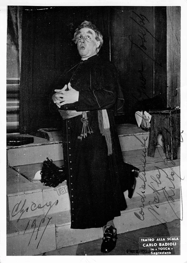 BADIOLI, Carlo (Various Autographs) - Image 9