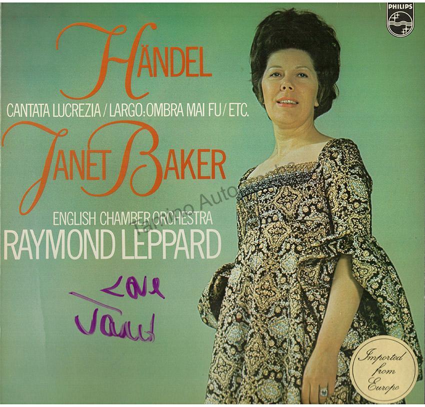 BAKER, Janet (Various Autographs) - Image 4