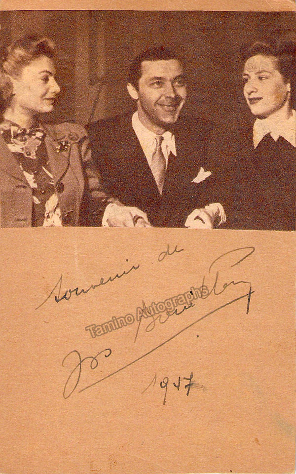 Baker, Josephine - Bouillon, Jo - Set of 2 Signed Photographs - Image 2
