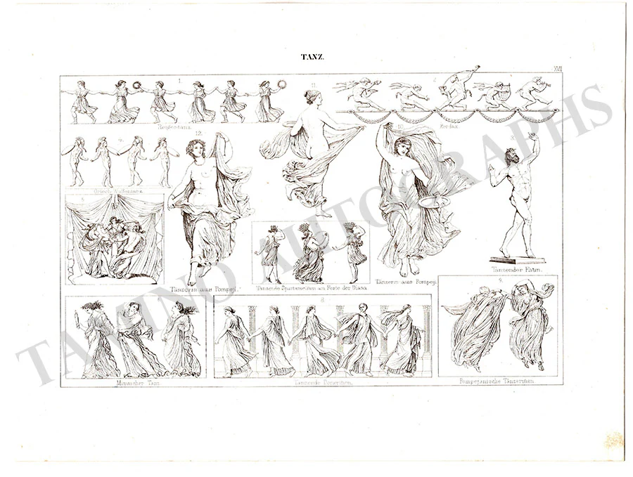 Ballet & Dance - Collection of 14 Vintage Prints - Image 14