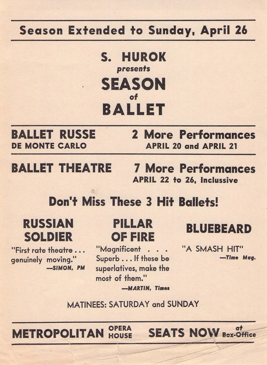 Ballet & Dance - Playbills and Programs Lot - Image 6