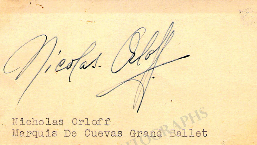 Ballet Dancers - Lot of 17 Signed Cards - Image 11